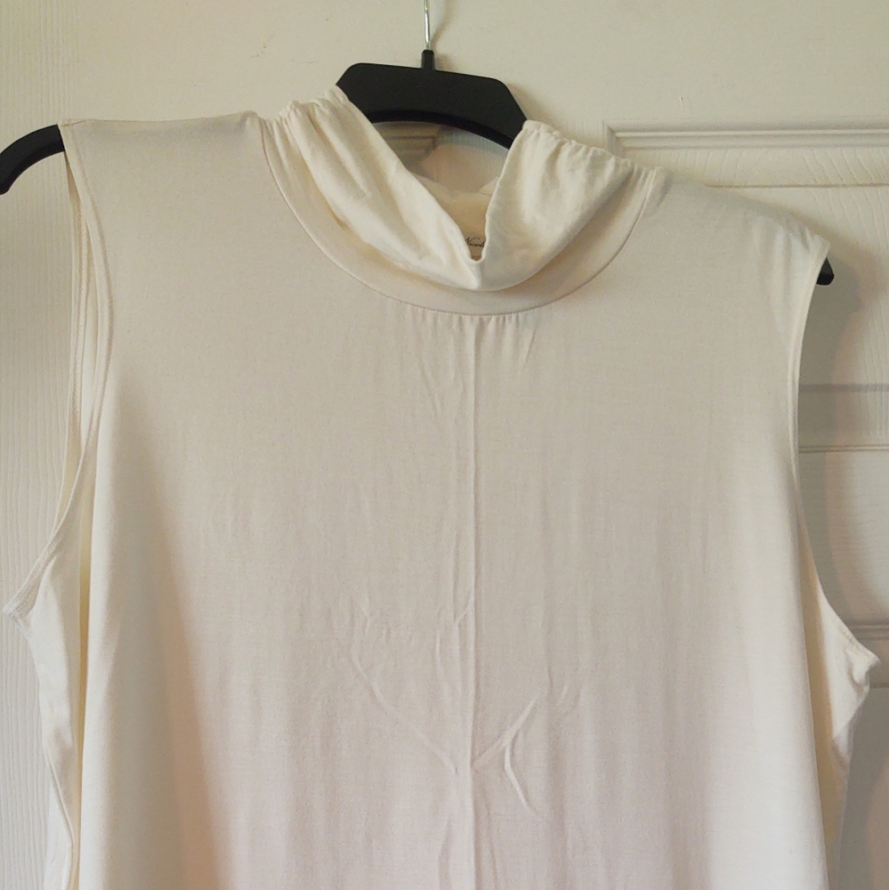 Jillian Nicole Mock Turtleneck Sleeveless 3X